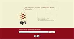 Desktop Screenshot of koprudanismanlik.com.tr